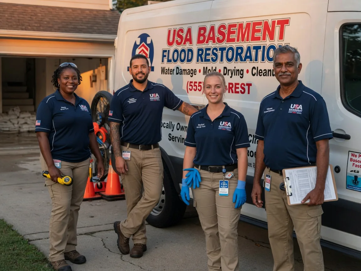 Basement Flood Cleanup company in Ingalls, MI