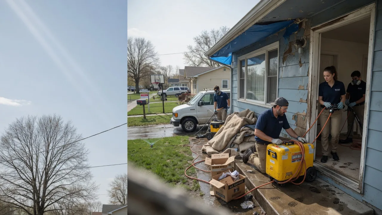 Basement Flood Cleanup in Ingalls, MI near me